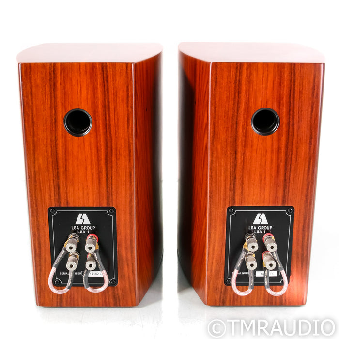 Living Sounds Audio LSA1 Bookshelf Speakers; Rosewood Pair