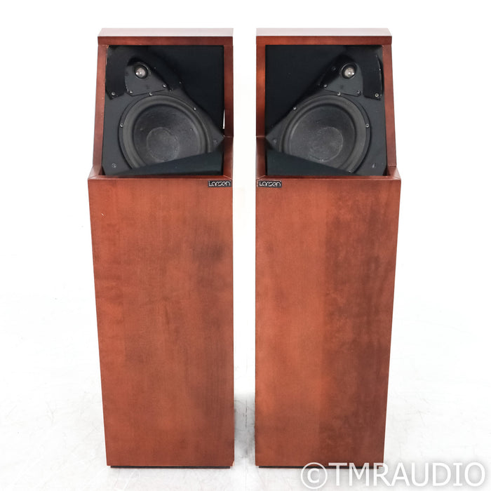 Larsen 6.2 Floorstanding Speakers; Red Wine Pair