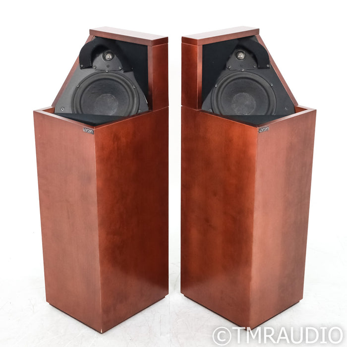 Larsen 6.2 Floorstanding Speakers; Red Wine Pair