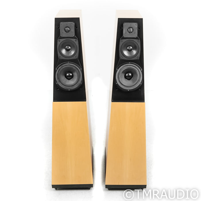 Vandersteen Quatro Wood CT Active Floorstanding Speakers; Maple Pair w/ M5-HP