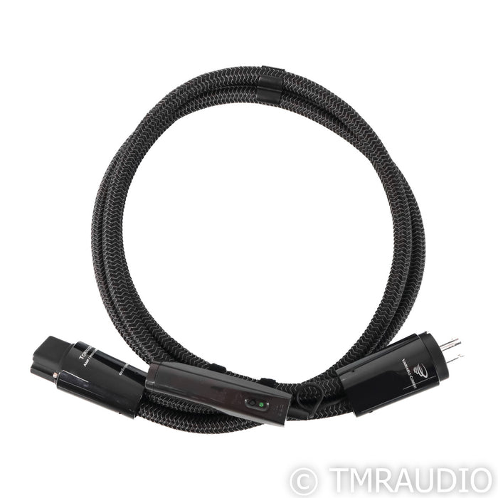 AudioQuest Tornado High Current Power Cable; 1m AC Cord; 72v DBS; C19