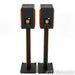 Sonus Faber Concertino Bookshelf Speakers; Walnut Pair w/ Stands