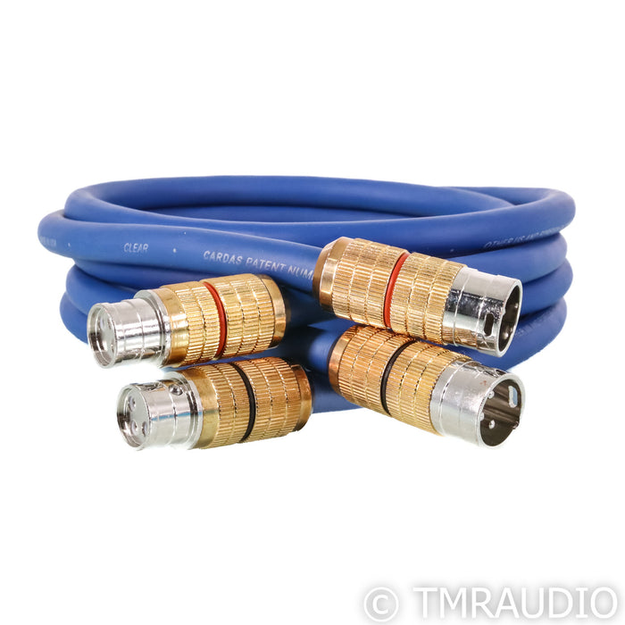 Cardas Audio Clear Rev 1 XLR Cables; 1.5m Pair Balanced Interconnects
