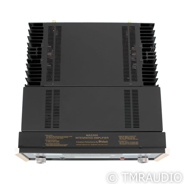 McIntosh MA5300 Integrated Stereo Amplifier; MM Phono Stage
