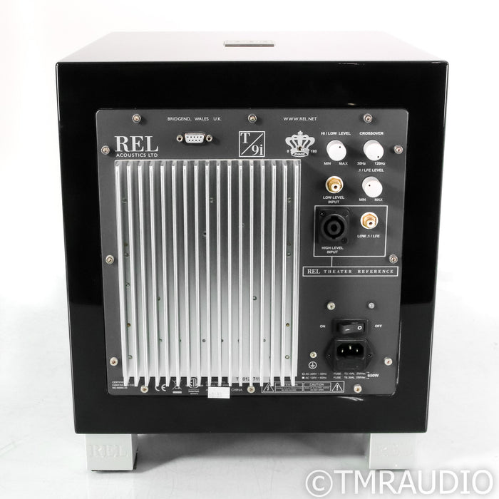 REL Acoustics T/9i 10" Powered Subwoofer; Gloss Black