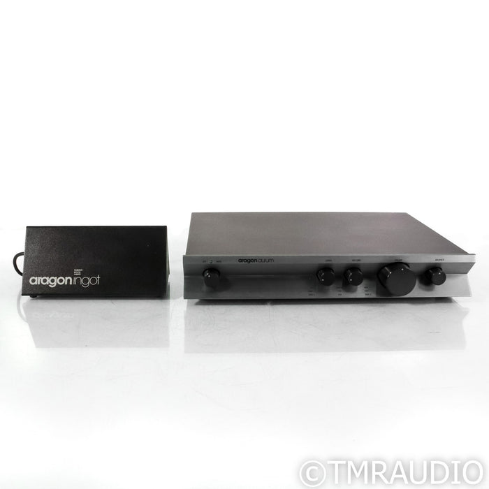 Aragon Aurum Stereo Preamplifier; Ingot PSU