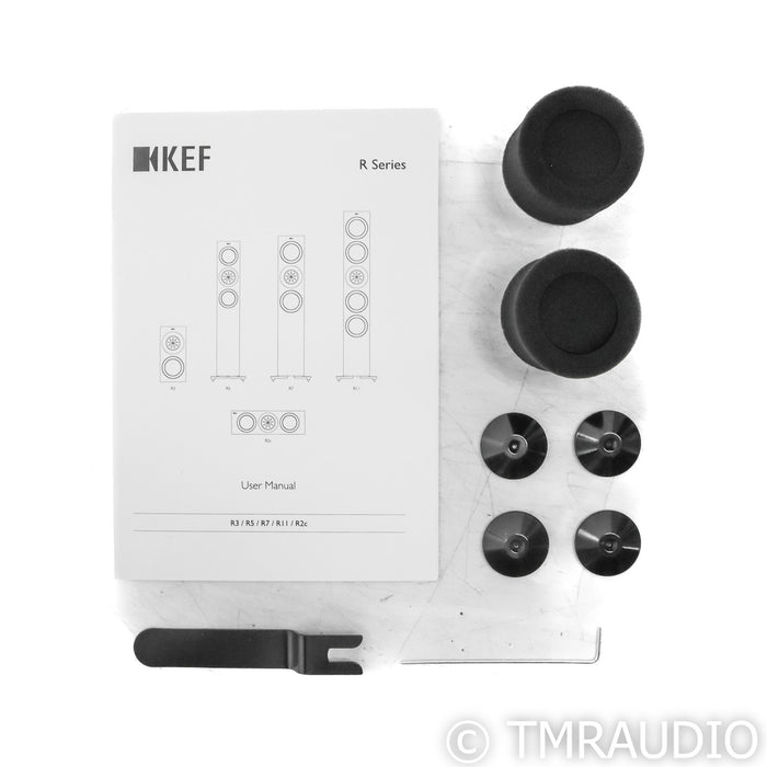 KEF R11 Floorstanding Speakers; Black Pair