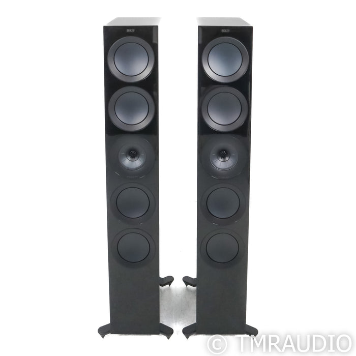 KEF R11 Floorstanding Speakers; Black Pair