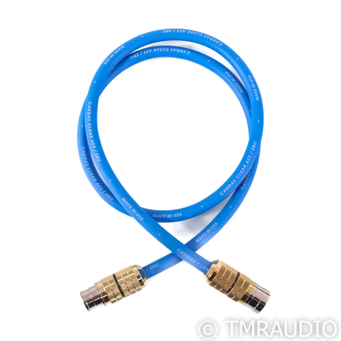 Cardas Audio Clear AES/EBU Cable; 1.5m Digital Interconnect