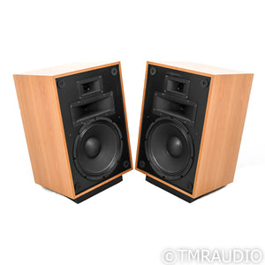 Klipsch Heresy IV Floorstanding Speakers; Natural Cherry Pair