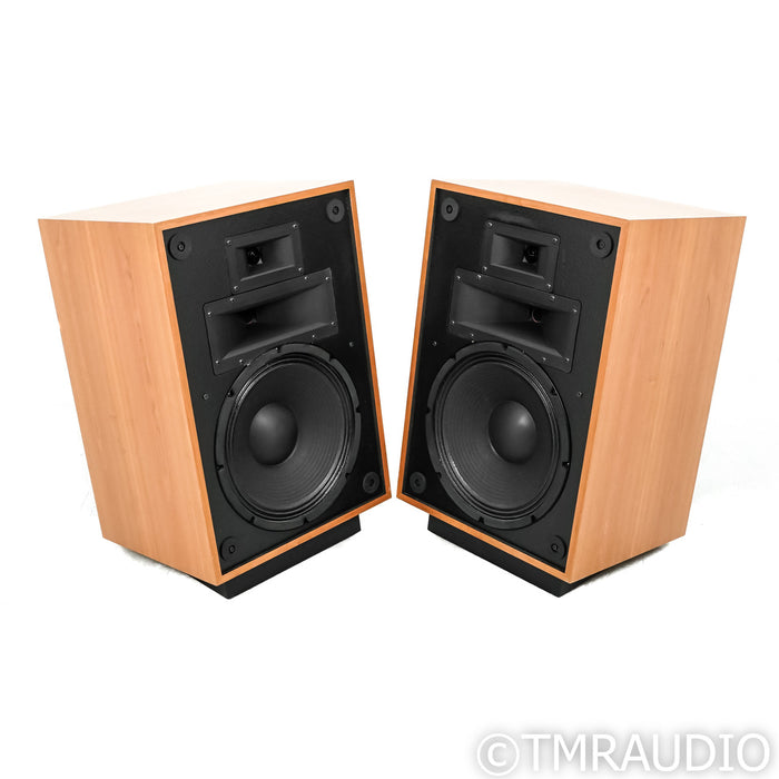 Klipsch Heresy IV Floorstanding Speakers; Natural Cherry Pair