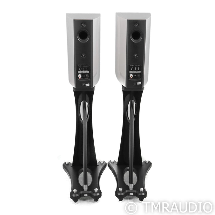 Raidho Acoustics C1.1 Bookshelf Speakers; Pair with Stands