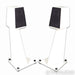Acora Acoustics SRB Bookshelf Speakers; Thasos Quartz Pair w/ Stands