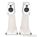 Acora Acoustics SRB Bookshelf Speakers; Thasos Quartz Pair w/ Stands