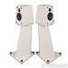 Acora Acoustics SRB Bookshelf Speakers; Thasos Quartz Pair w/ Stands