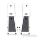 Acora Acoustics SRB Bookshelf Speakers; Thasos Quartz Pair w/ Stands