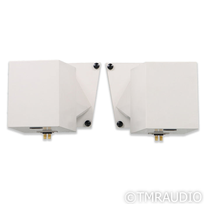 Acora Acoustics SRB Bookshelf Speakers; Thasos Quartz Pair w/ Stands