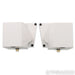 Acora Acoustics SRB Bookshelf Speakers; Thasos Quartz Pair w/ Stands