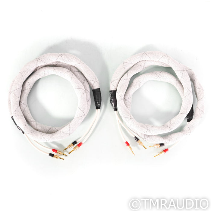 Master Built Audio Ultra Speaker Cables; 2.5m Pair