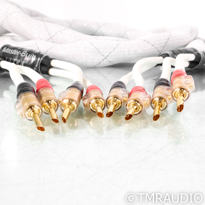 Master Built Audio Ultra Speaker Cables; 2.5m Pair