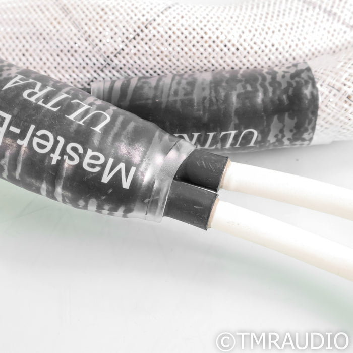 Master Built Audio Ultra Speaker Cables; 2.5m Pair