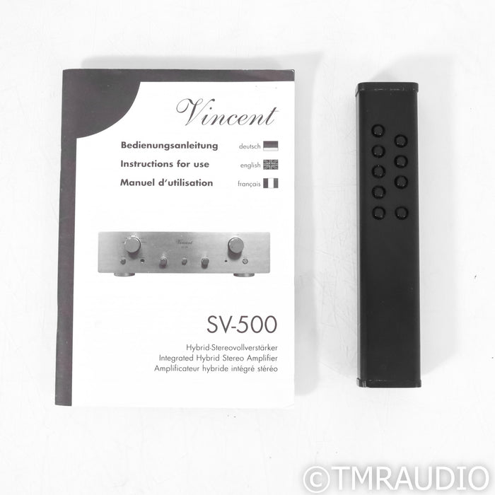 Vincent Audio SV-500 Stereo Tube Hybrid Integrated Amplifier