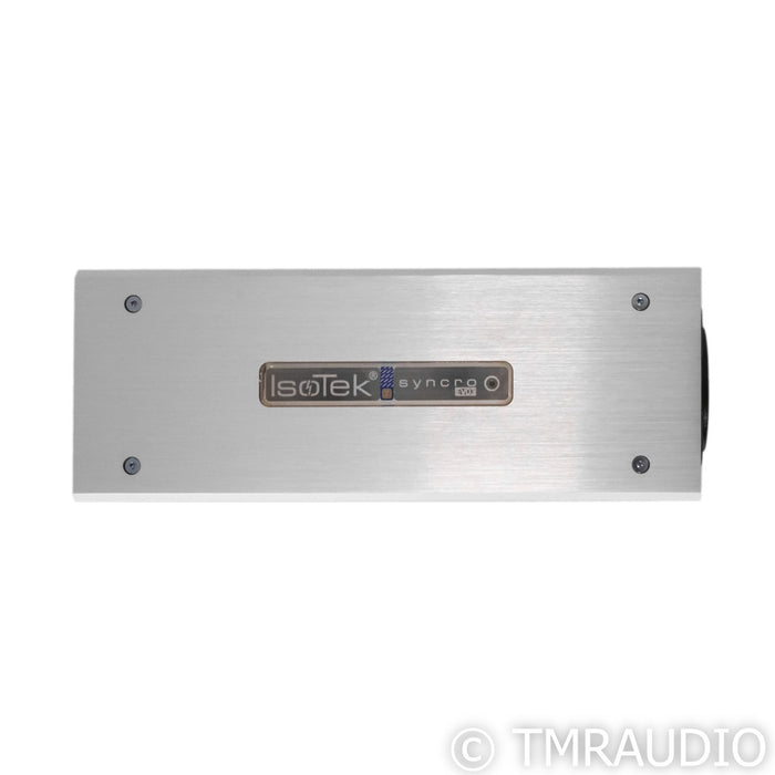 IsoTek EVO3 Syncro Uni DC Blocker Power Conditioner; w/ Two Premier Power Cables