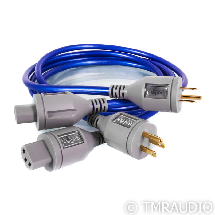 IsoTek EVO3 Syncro Uni DC Blocker Power Conditioner; w/ Two Premier Power Cables