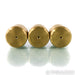 Mapleshade HeavyFeet Brass Isolation Footers; Set of 3 w/ Omega Mikro Pucks