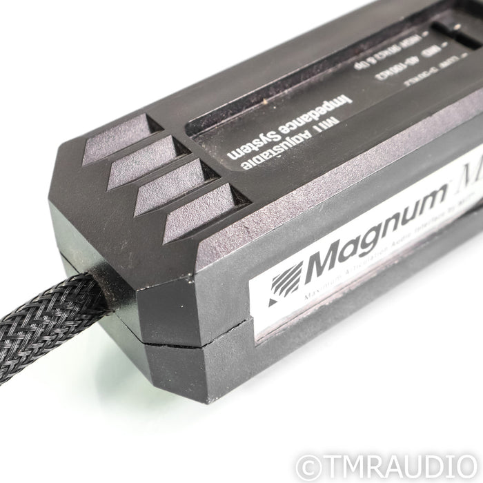 MIT Magnum MA RCA Cables; 1m Pair Interconnects; Adjustable Impedance