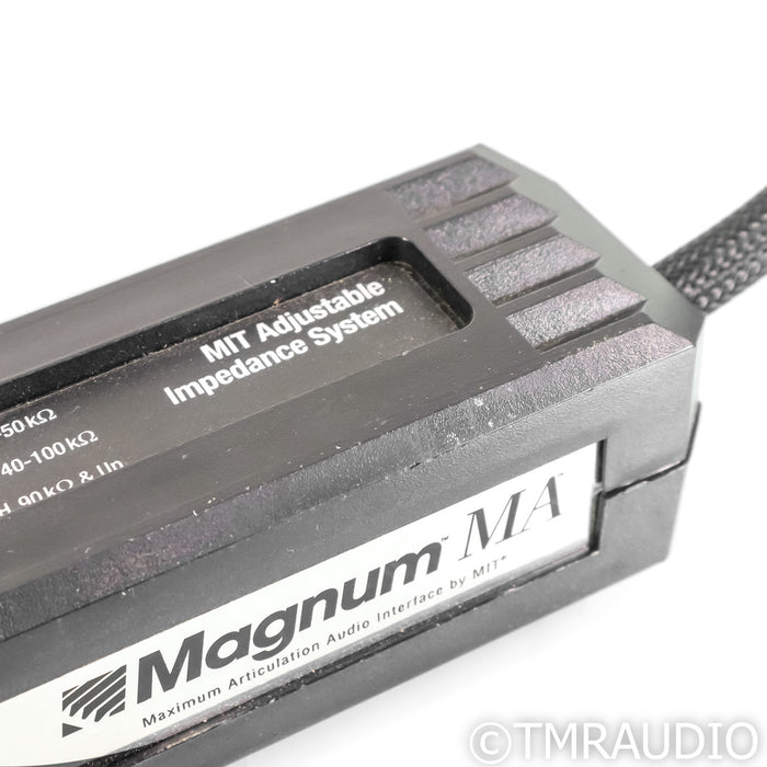 MIT Magnum MA RCA Cables; 1m Pair Interconnects; Adjustable Impedance