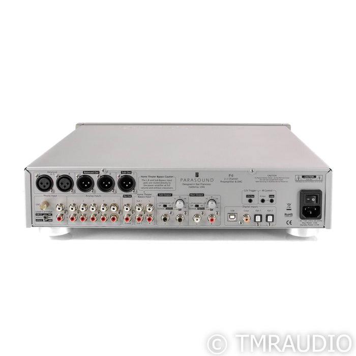 Parasound Halo P 6 Stereo Preamplifier; MM & MC Phono
