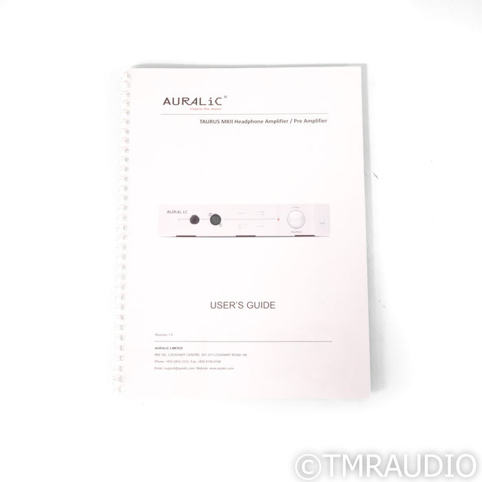 Auralic Taurus MkI Headphone Amplifier