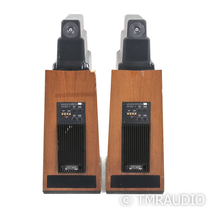 Vandersteen Model 5A Carbon Floorstanding Speakers; Walnut Pair