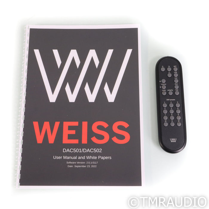 Weiss DAC501; D/A Converter