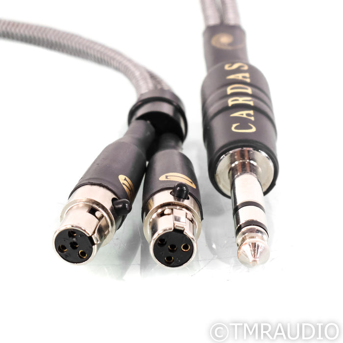 Cardas Clear Headphone Cable; 2.5m Dual Mini-XLR for Audeze