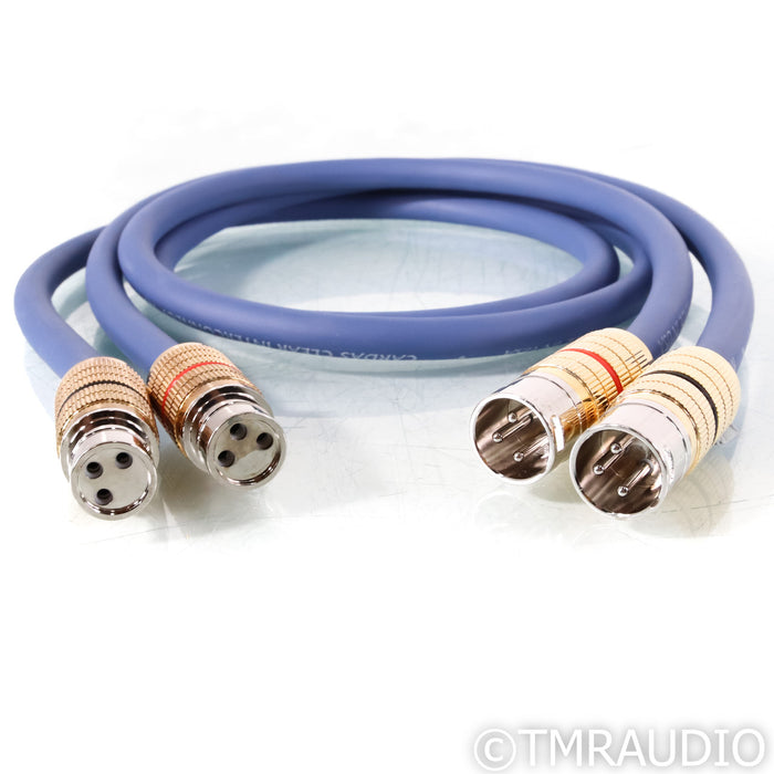 Cardas Audio Clear XLR Cables; 1m Pair Balanced Interconnects