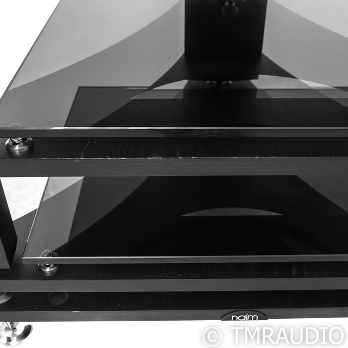 Naim Fraim Equipment Stand; 5 Shelves, Black
