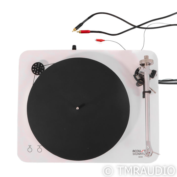Acoustic Signature WOW Belt Drive Turntable; Rega RB700 (No Cartridge)