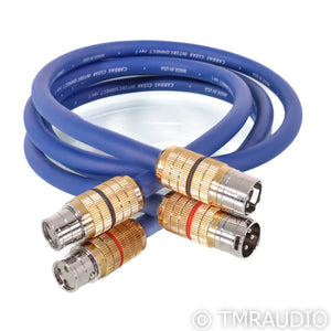 Cardas Audio Clear XLR Cables; 1m Pair Balanced Interconnects