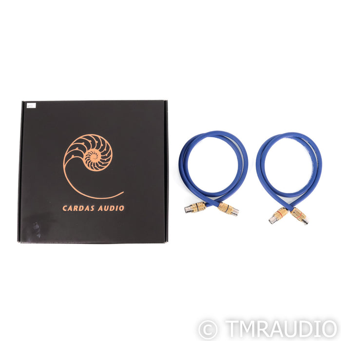 Cardas Audio Clear XLR Cables; 1m Pair Balanced Interconnects
