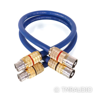 Cardas Audio Clear XLR Cables; 0.5m Pair Balanced Interconnects