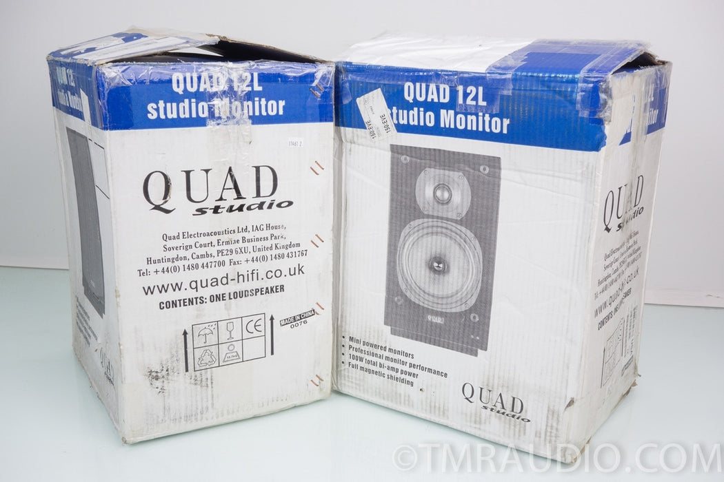 Quad 12L Studio Series Active Speakers / Monitors in Factory Box