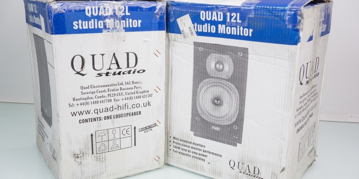 Quad 12L Studio Series Active Speakers / Monitors in Factory Box