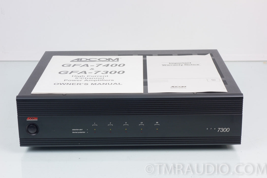 Adcom GFA-7300 5 Channel Power Amplifier in Factory Box
