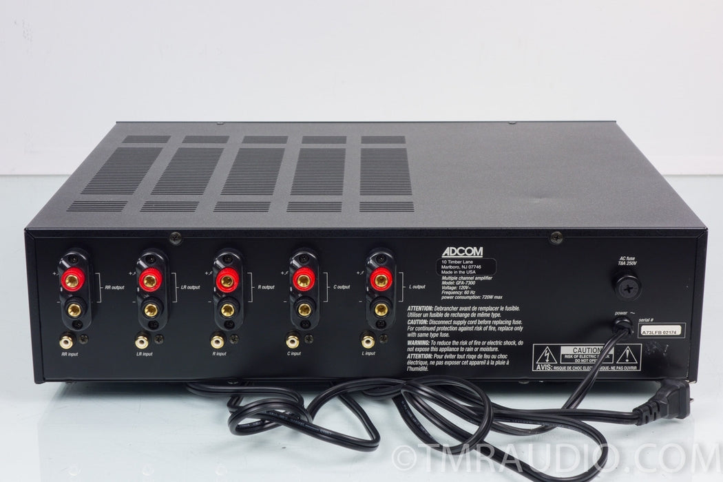Adcom GFA-7300 5 Channel Power Amplifier in Factory Box