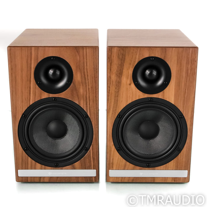 Audioengine HDP6 Bookshelf Speakers; Walnut Pair