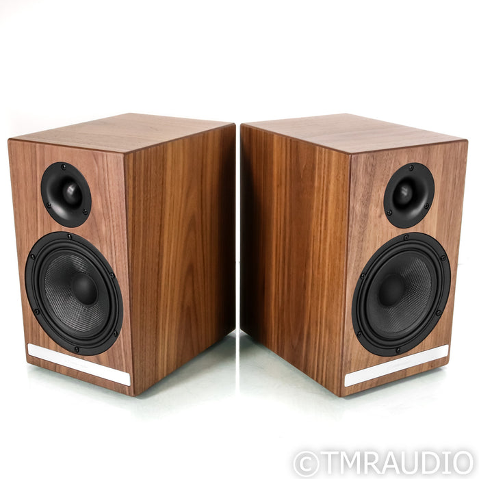 Audioengine HDP6 Bookshelf Speakers; Walnut Pair