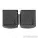 KEF LS50 Black Edition Bookshelf Speakers with Stands; Pair
