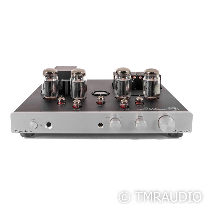 Rogue Cronus Magnum III Stereo Tube Integrated Amplifier; MM and MC Phono